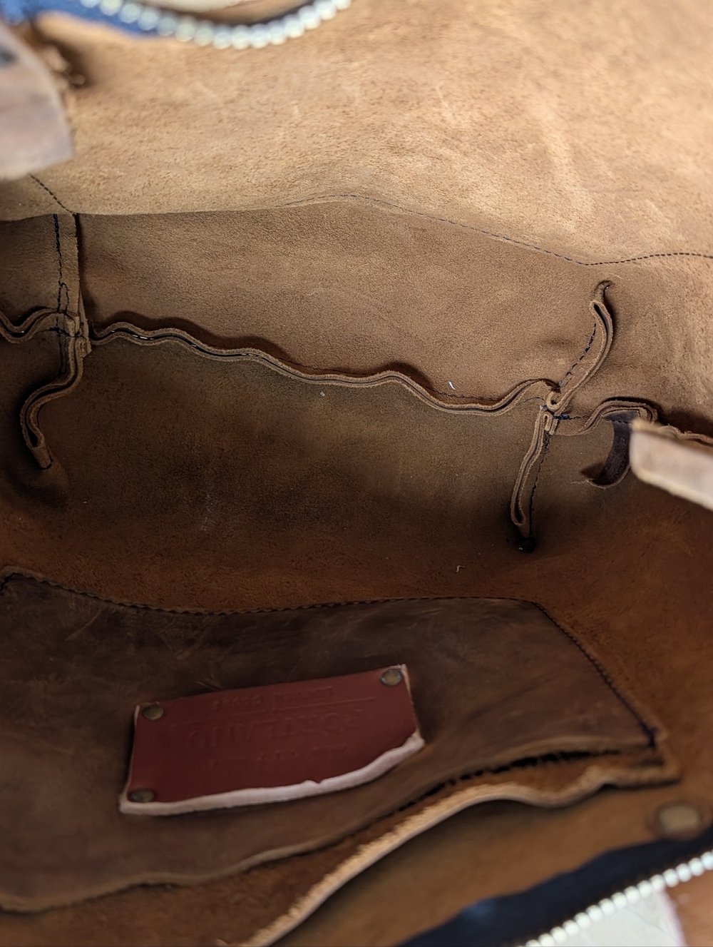 Portland Leather Canyon Medium Zipped Tote Bag - Picture 5 of 8